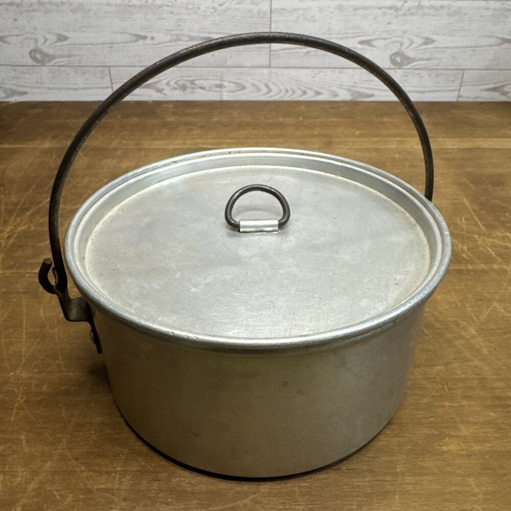 Boy Scouts Camping Cooking Pot -USA, Aluminum Mirro